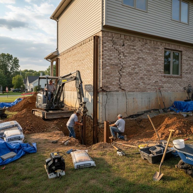 Top Concrete Foundation Repair Companies in Evansville, IN